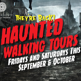 CCHM Haunted History Walking Tours